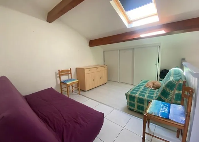 T3 Mezzanine à Saint-pierre-la-mer, Climatisée, Terrasse, Parking Privé, 6 Pers. - Fr-1-795-41 *